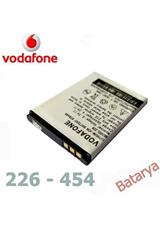 Vodafone 226 Batarya Vodafone 454 Uyumlu Batarya
