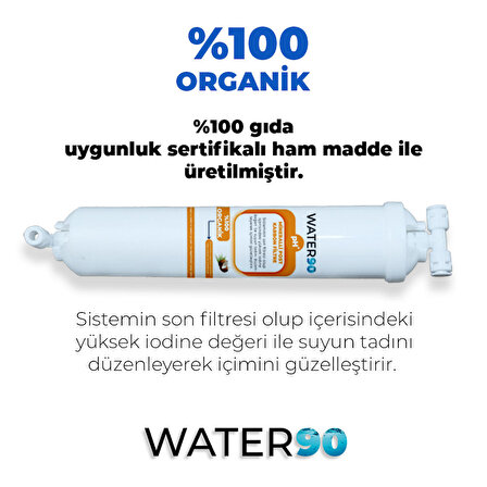 Water90 Inline 4 Aşama Filtre Seti