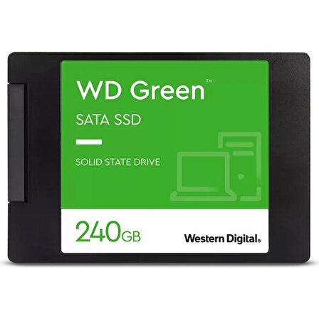 WD 240GB  Green Series 3d-Nand 545MB-435MB/s SSD Disk WDS240G3G0A