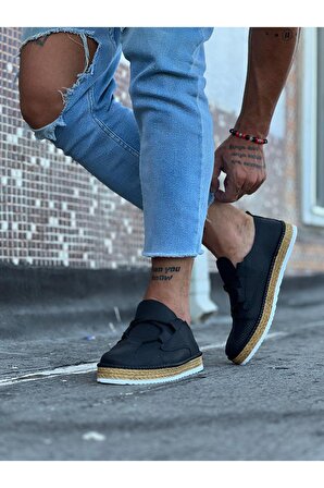 WG015 Siyah Erkek Casual Ayakkabı