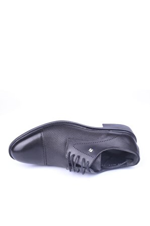 Fosco 8607 Erkek Hakiki Deri Klasik Kauçuk Ayakkabı 