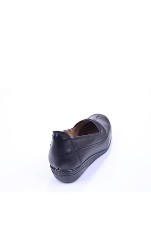 Edik 138 Kadın Siyah Günlük Ortopedik Anne Ayakkabısı