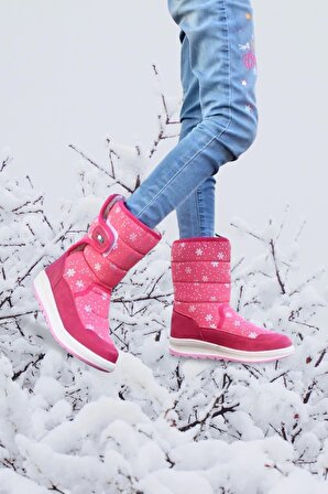 Walkenzo Lepetit 2236 Kız Çocuk İçi Kürklü Termal Kar Botu
