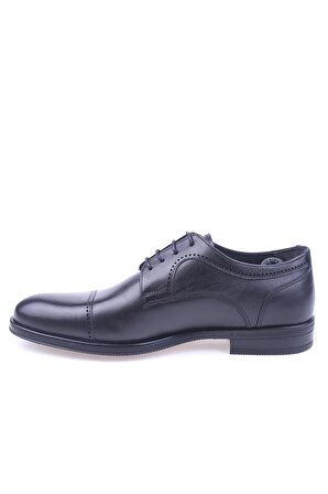 Fosco 7066-1 Erkek Hakiki Deri Klasik Kauçuk Ayakkabı 