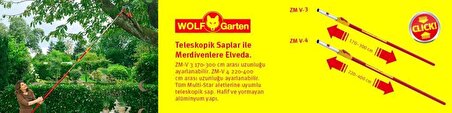 Wolf Garten DR-M35 Tırmık 35cm - Sapsız