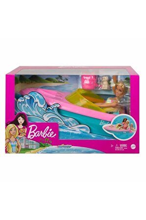 Barbie Bebek Ve Teknesi Oyun Seti - Grg30