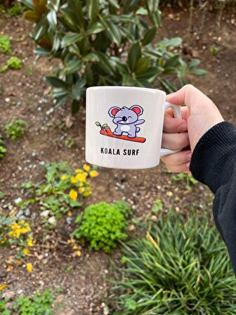 Koala Mug Seramik Kahve Çay Kupası