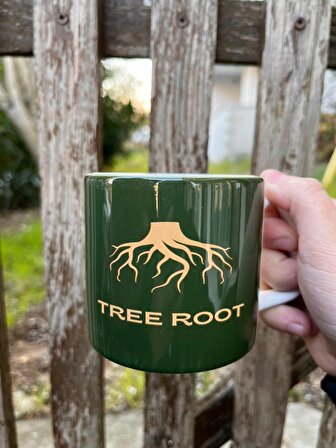 Tree Root Mug Seramik Kahve Çay Kupası
