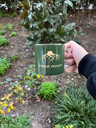 Tree Root Mug Seramik Kahve Çay Kupası