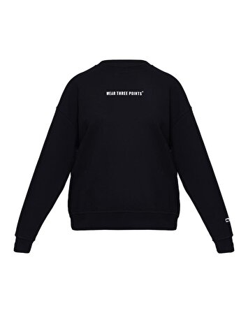 Siyah Weekend Oversize Sweatshirt