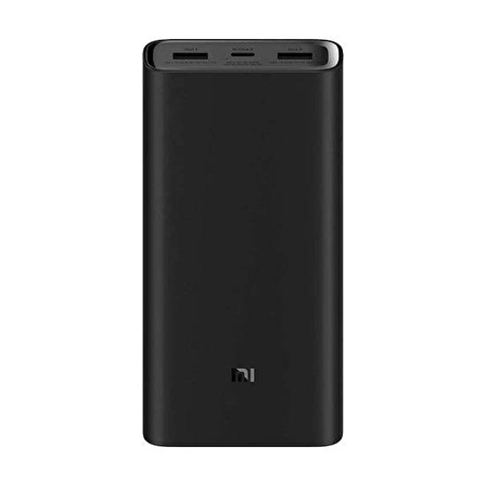 Xiaomi Mİ 3 Pro 20000 mAh Hızlı Şarj Powerbank Siyah 