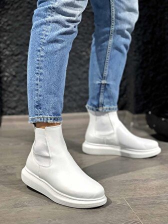 Xramburada Yüksek Taban Ayakkabı 111 Beyaz