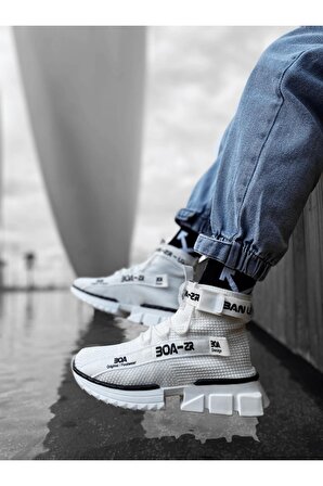 Xramburada Erkek Zr-x700 Tarz Beyaz Renk Spor Ayakkabı