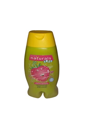 Avon Naturals Kids Swirling Strawberry Duş Jeli ve Banyo Köpüğü 250ml