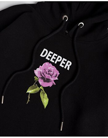 Deeper Rose Erkek Kapşonlu Hoodie GF1165SY