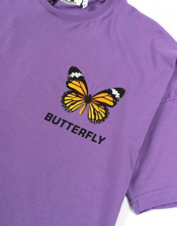 Private Butterfly Oversized Erkek Tişört CT3375MR