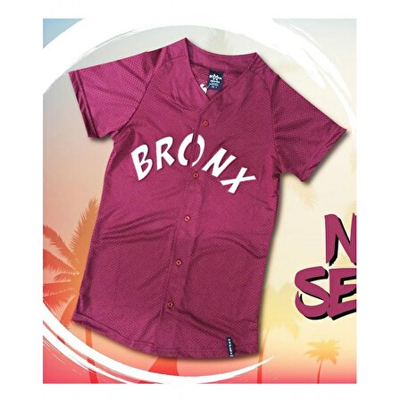 Dar Kalıp Bronx Fileli Bayan Baseball Gömlek HYP372BR