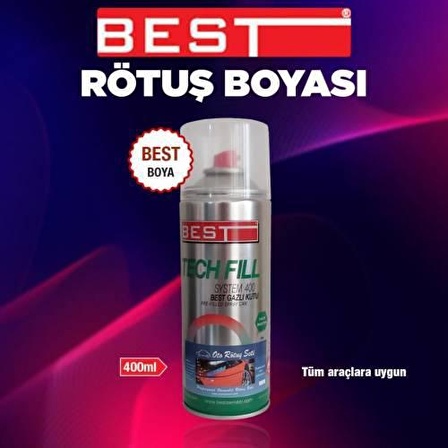 Fıat 210 Beyaz Best Sprey rötüş boyası 400 ml 