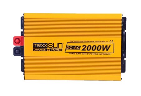 Mexxsun 24 Volt 2000 Watt Tam Sinüs Inverter