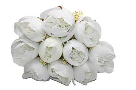 Yapay Şakayık Çiçeği Beyaz