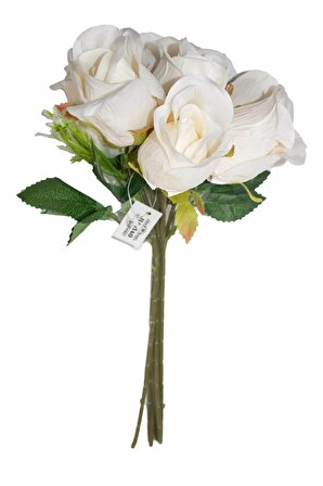 Gelin Eli Demeti Beyaz Yapay Çiçek