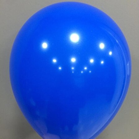 12" İç Mekan Dekorasyon Balonu Koyu Mavi - 100 Adet