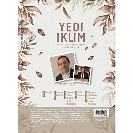 Yedi İklim 369.Sayı Aralık 2020