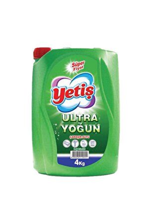 Yetiş Çamaşır Deterjanı 6 kg + Yumuşatıcı Sensitive 4 lt + Bulaşık Deterjanı 4 kg + Ultra Çamaşır Suyu 4 kg