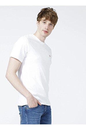 Levi's Erkek Bisiklet Yaka Beyaz T-shirt 56809-0054