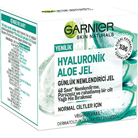 Garnier Hyaluronik Aloe Jel Günlük Bakım Normal Cilt 50ml