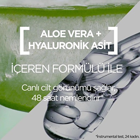 Garnier Hyaluronik Aloe Jel Günlük Bakım Normal Cilt 50ml