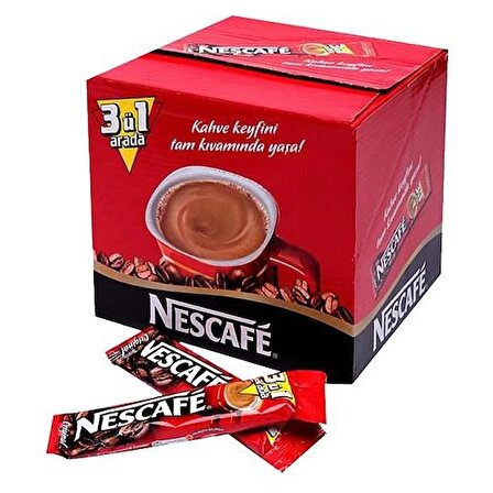 Nescafe Original 3'ü 1 Arada 17.5 gr 48'li Hazır Kahve