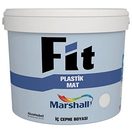 Marshall Fit Plastik Mat Beyaz 10 KG
