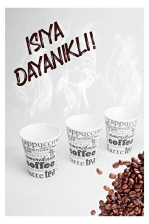 Karton Bardak 4 Oz Türk Kahvesi Espresso Bardağı 100'LÜ