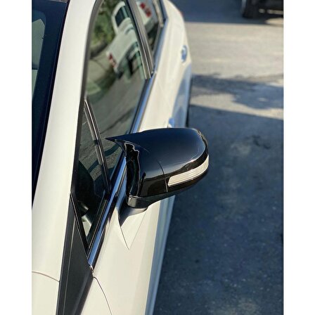Honda Civic Fb7 Yarasa Batman Ayna Kapağı 2012-16 Piano Black