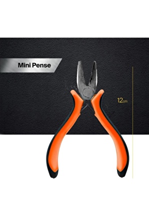 Yayke Mini Pense Hobi, Elektronik, Tamir Işleri Için Yaylı 12 Cm.