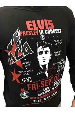 Mcqueen Elvis Presley Sweatshirt