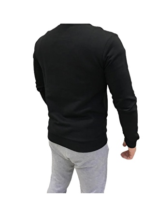 Erkek Adres Nakışlı Sweatshirt