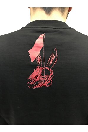 Mcqueen Skull Bunny Logo Sweatshirt