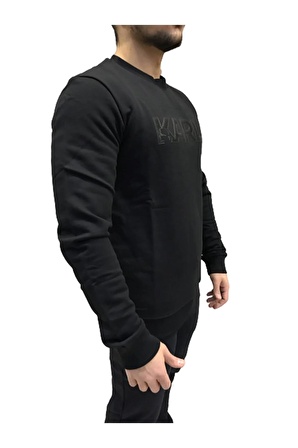 Ikonik Karl Yazı Sweatshirt