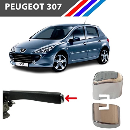 Peugeot 307 El Fren Tabanca Düğmesi Krom 470198