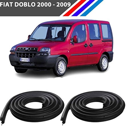 Otozet - Fiat Doblo 1 ve 2 Kasa Ön Kapı Fitili Sol ve Sağ 2 Adetli Takım