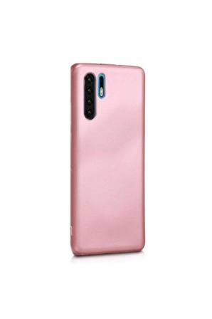 Huawei P30 Pro Kılıf Premier Silikon Esnek Arka Koruma Mürdüm