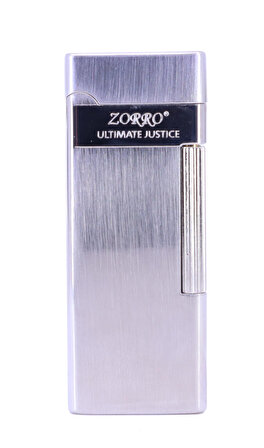 Zorro Ultra İnce Çakmak Limited Edition - Parlak Krom