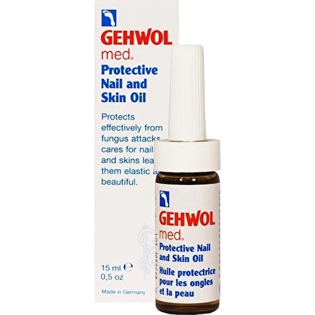 GEHWOL MED PROTECTIVE NAIL and SKIN OIL (TIRNAK VE CİLT İÇİN KORUYUCU YAĞ)