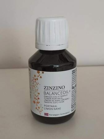 Zinzino Balanceoil+ 100 ml Yeni Nesil Balık Yağı