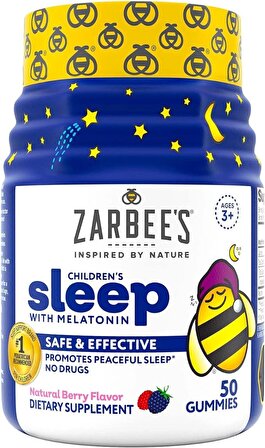 Zarbees Childrens Sleep Support 3 yaş+ 50 gummies