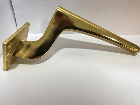Zarif Metal Ayak 20cm Altın Renk Ayak Kanepe Ayak Koltuk Ayağı Ünite Ayağı Modern Mobilya Ayak Gold