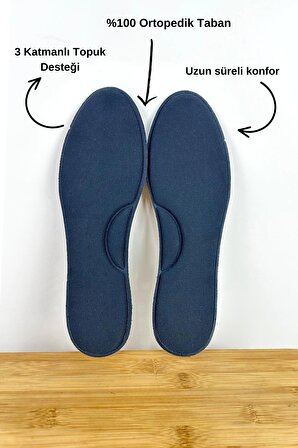 Zerenyus Memory Foam Yumuşak Ayakkabı Ortopedik Tabanlık - Akıllı Hafızalı