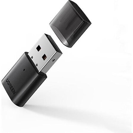 Ugreen 80889 Mini USB Dongle Bluetooth V5.0 Adaptör Siyah